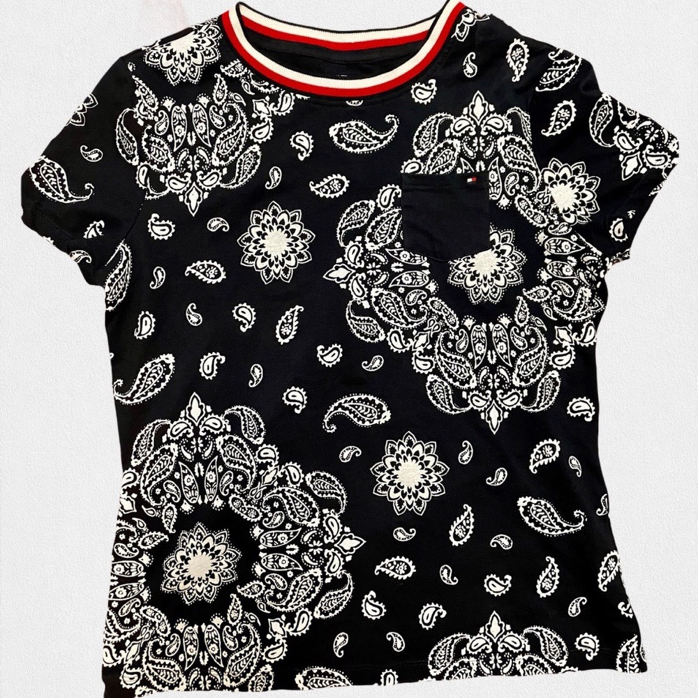 Tommy Hilfiger paisley shirt